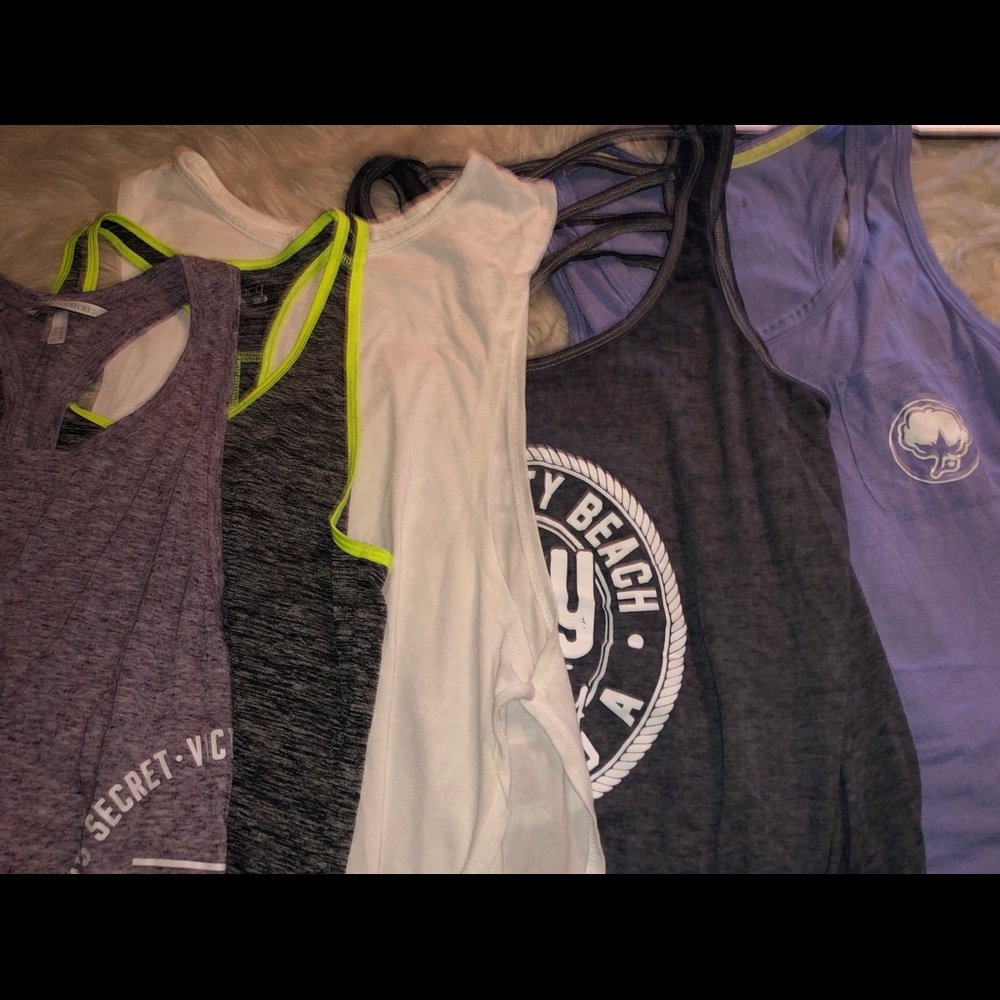 5 Mixed Brand Tank Tops